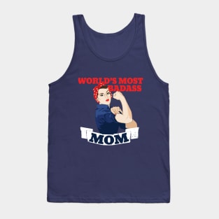 Mothers day: World's Most Badass MOM Tank Top